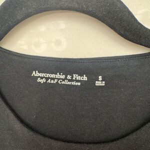 Abercrombie & Fitch Soft A&F Collection Black Tee
